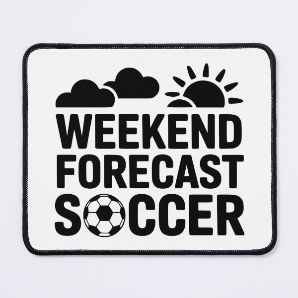 Item preview, Weekend Forecast Soccer designed and sold by theartfulaspie.