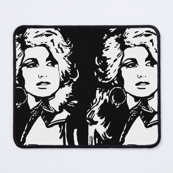 Item preview, Dolly Parton b&w designed and sold by Chad's Fresh Art.