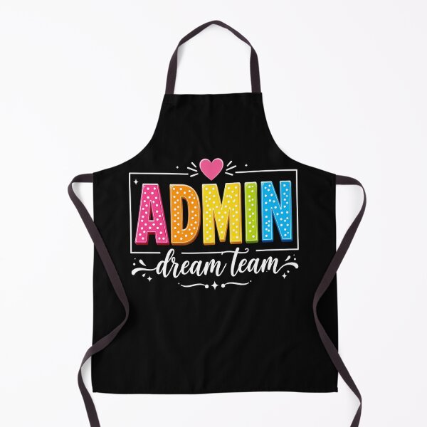 Item preview, Admin Dream Team Heart Colorful Polka Dot Quote designed and sold by FormalDehyena.