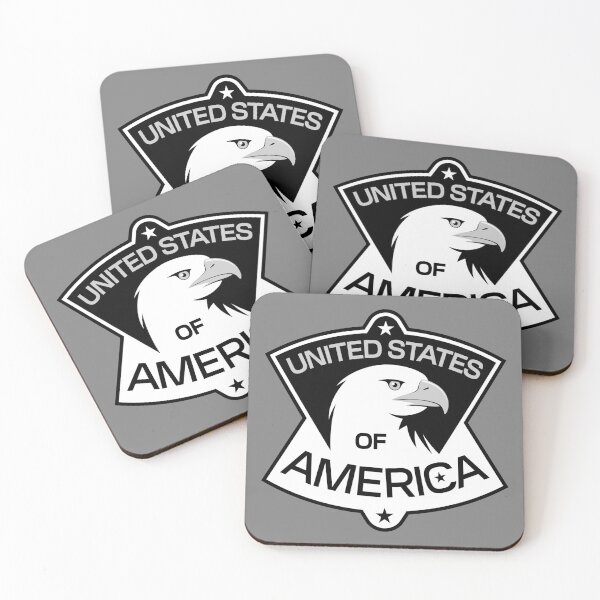 Item preview, USA Eagle (black and white) designed and sold by JMParadis.