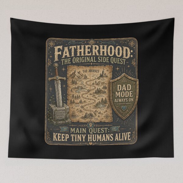 Item preview, Fatherhood: Keep Tiny Humans Alive Quest Graphic designed and sold by FormalDehyena.