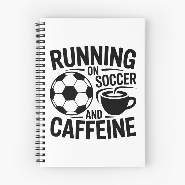 Item preview, Running On Soccer And Caffeine designed and sold by theartfulaspie.