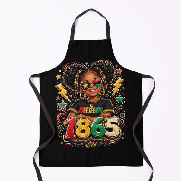Item preview, juneteenth Celebration 1865 Black Girl Afro Art designed and sold by FormalDehyena.