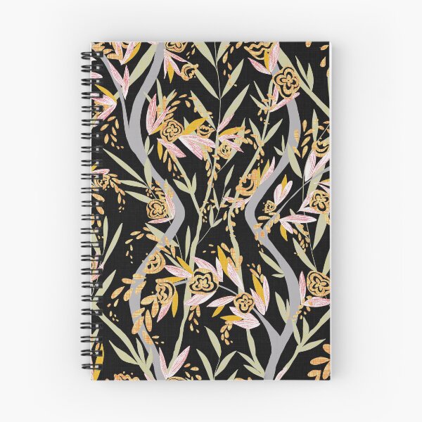 Item preview, Modern French Floral Vine Chintz - Bold Black Gold Multicolor designed and sold by LoveAlways-AEP.