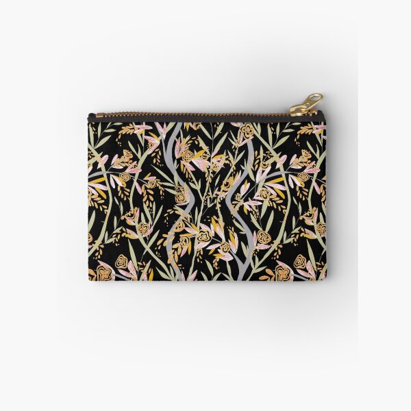 Item preview, Modern French Floral Vine Chintz - Bold Black Gold Multicolor designed and sold by LoveAlways-AEP.