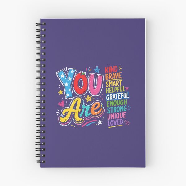 Item preview, You are Kind Brave Smart Helpful Strong Loved Funny Gifts designed and sold by MalwasBasket.