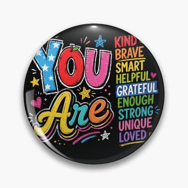 Item preview, You are Kind Brave Smart Helpful Strong Loved Funny Gifts designed and sold by MalwasBasket.