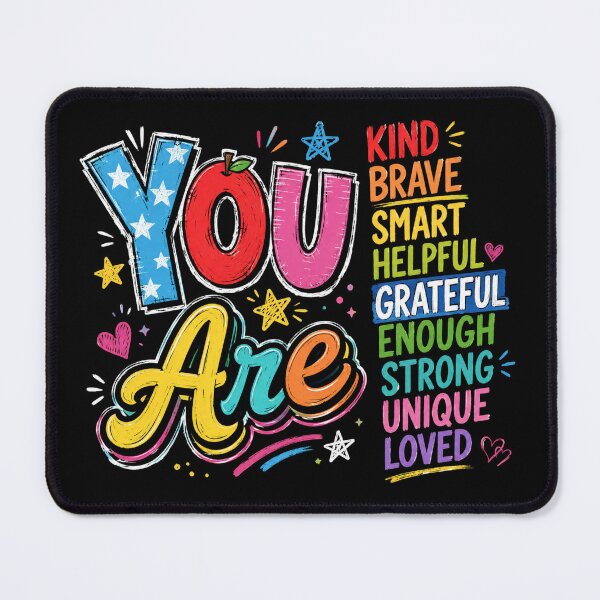 Item preview, You are Kind Brave Smart Helpful Strong Loved Funny Gifts designed and sold by MalwasBasket.