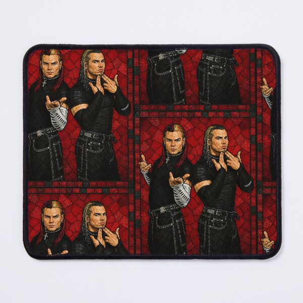 Item preview, Stained Glass Hardy Boyz designed and sold by Half Brain Labs.