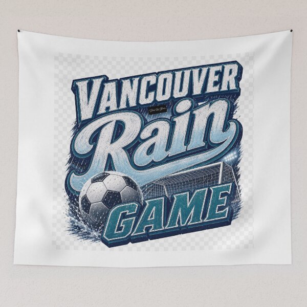 Item preview, Copy of Monterrey KiVancouver Rain Game – Soccer Goal Retro Designckoff Heat – Retro Soccer Fan Design designed and sold by MySheetMusicArt.