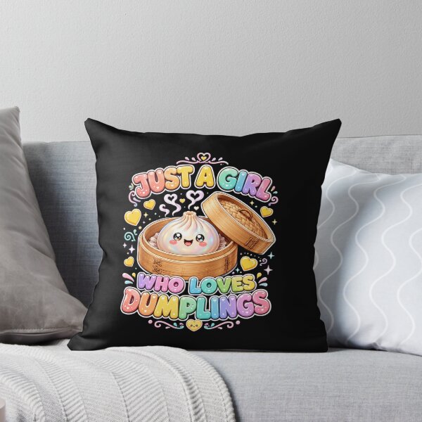 Item preview, dumplings Funny Cute Kawaii Steam Basket Bun Art designed and sold by FormalDehyena.
