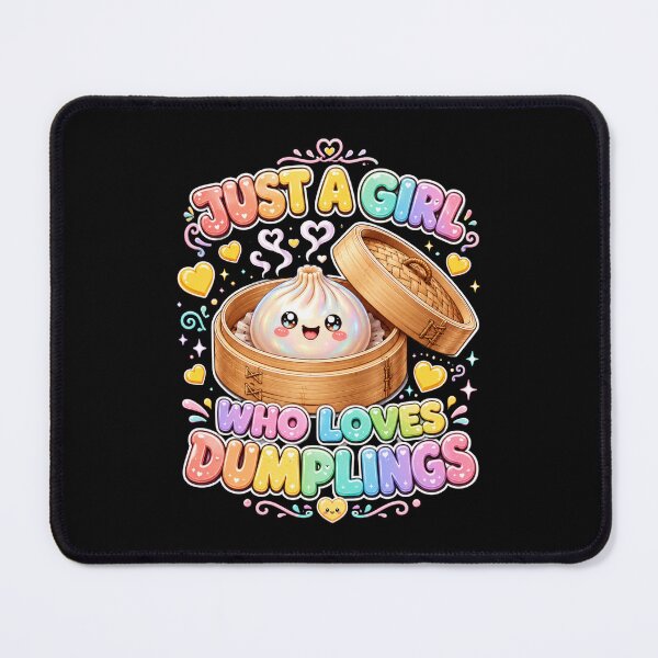 Item preview, dumplings Funny Cute Kawaii Steam Basket Bun Art designed and sold by FormalDehyena.