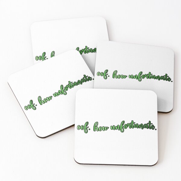 Item preview, Oof. How Unfortunate. Sarcastic Bold Lowercase Script designed and sold by CamilasPrints.