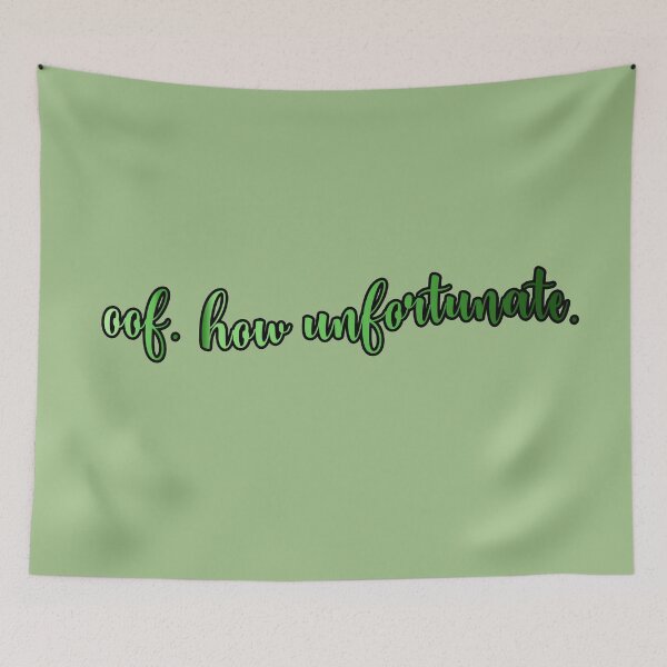 Item preview, Oof. How Unfortunate. Sarcastic Bold Lowercase Script designed and sold by CDPrintsDesigns.
