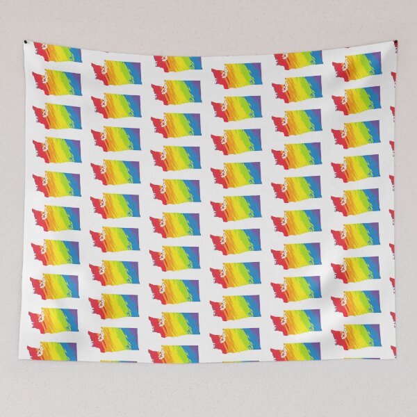 Item preview, Washington State Rainbow Pride  designed and sold by elisewied.