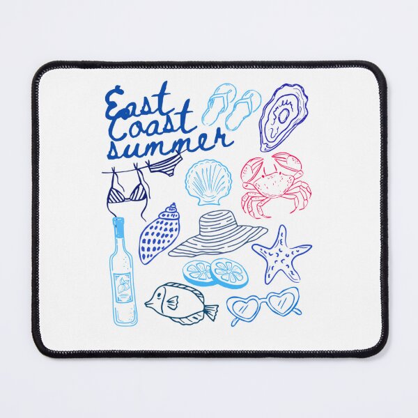 Item preview, East Coast Summer Comfort Colors Crop Top designed and sold by studiopekepeke.