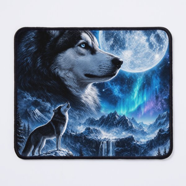 Item preview, Siberian Husky Howling To The Moon Vintage Funny Husky Dog designed and sold by YourArt7.
