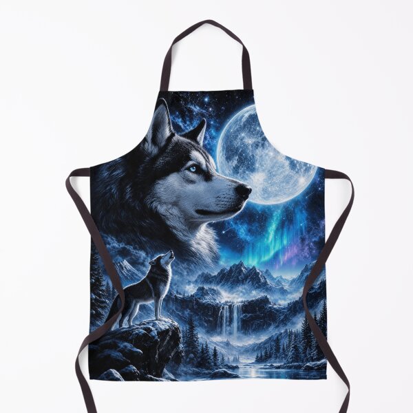 Item preview, Siberian Husky Howling To The Moon Vintage Funny Husky Dog designed and sold by YourArt7.