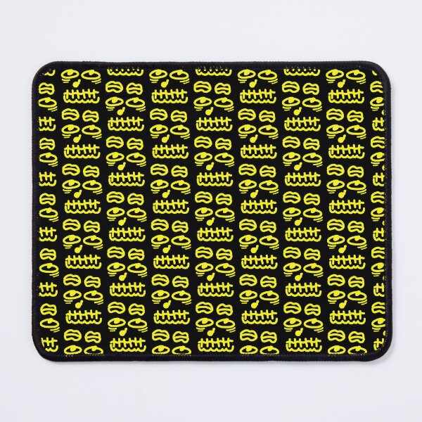 Item preview, Yellow Doodle Face – Playful Abstract Character Art designed and sold by felipemaldonadoart.