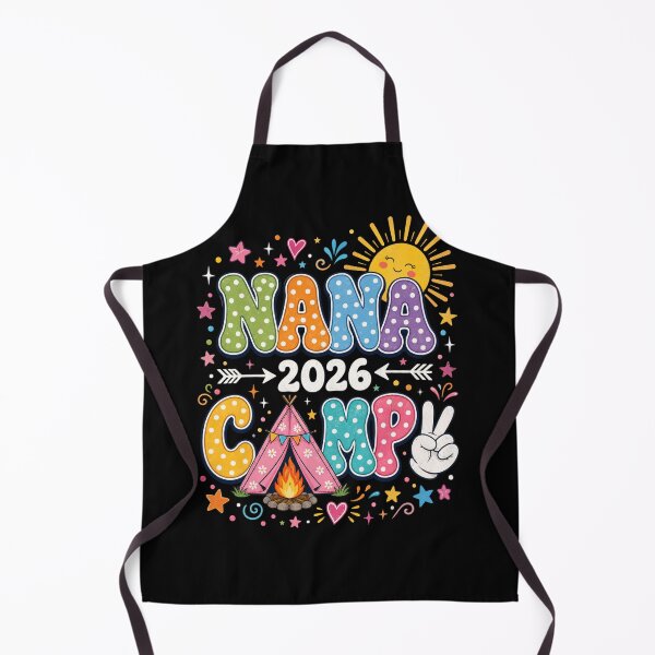 Item preview, camping Fun Nana 2026 Retro Polka Dot Celebration designed and sold by FormalDehyena.