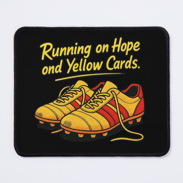 Item preview, Running on Hope and Yellow Cards designed and sold by mirciashop.