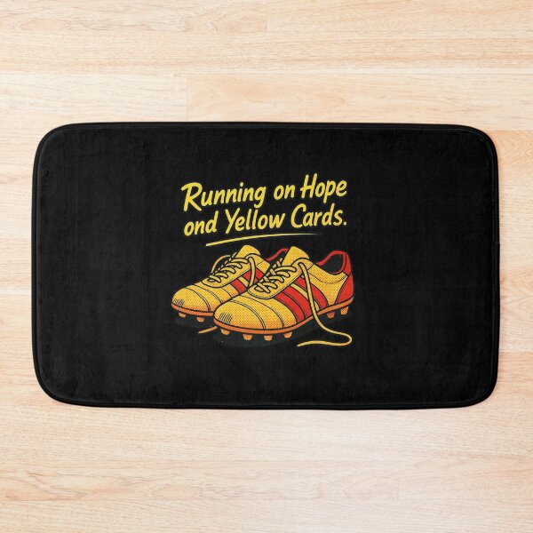 Item preview, Running on Hope and Yellow Cards designed and sold by mirciashop.