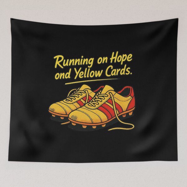 Item preview, Running on Hope and Yellow Cards designed and sold by mirciashop.