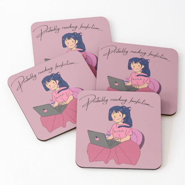 Item preview, Probably Reading Fanfiction (Pale Skin Version) designed and sold by urturningviolet.