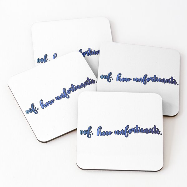 Item preview, Oof. How Unfortunate. Sarcastic Bold Lowercase Script designed and sold by CDPrintsDesigns.