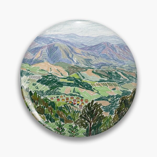 Item preview, Valley below, surrounded by mountains designed and sold by CristianCEB.