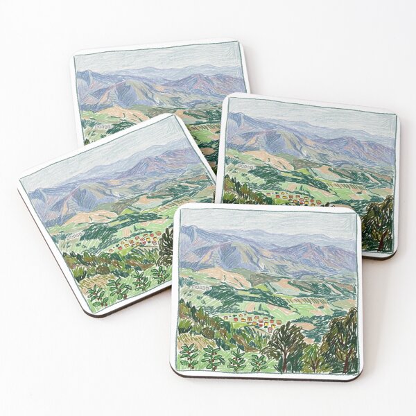 Item preview, Valley below, surrounded by mountains designed and sold by CristianCEB.
