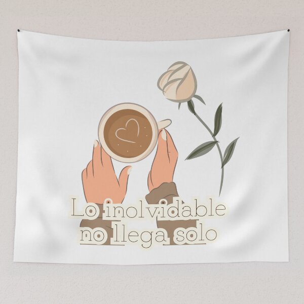 Item preview, Latte Art Mug and White Rose designed and sold by Coffee & Designs.