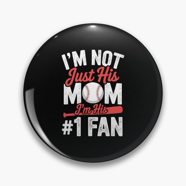Item preview,  I'm not just his mom i'm his 1 fan designed and sold by jkrphoto.