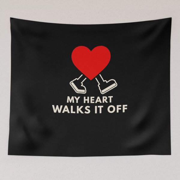 Item preview, My Heart Walks It Off designed and sold by Lyfeinsights.