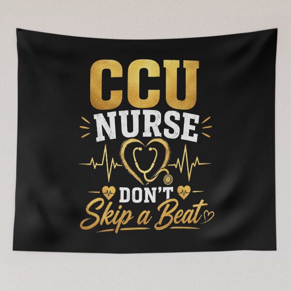Item preview, CCU Nurse Don't Skip a Beat designed and sold by SavvyKloset.