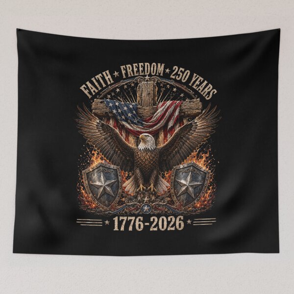 Item preview, Patriotic Eagle 250 Years of Faith and Freedom designed and sold by FormalDehyena.