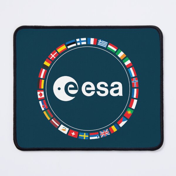 Item preview, ESA Flag Patch 2026 - European Space Agency Emblem designed and sold by MeetinSpace.