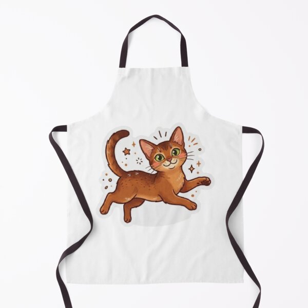 Item preview, Cute Brown Cat Sticker | Adorable Kawaii Kitty Cartoon Illustration designed and sold by PrintforDesign.