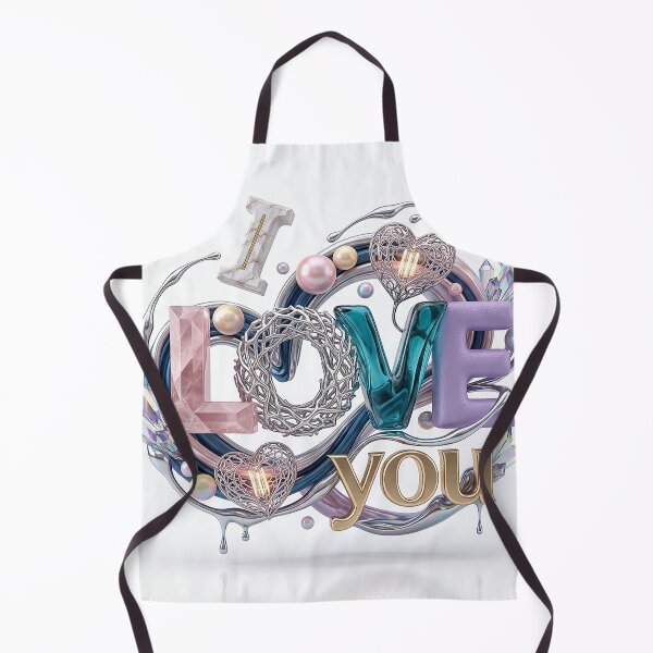 Item preview, Crystal Pearl Love You Keepsake designed and sold by BlissBlvdShop.