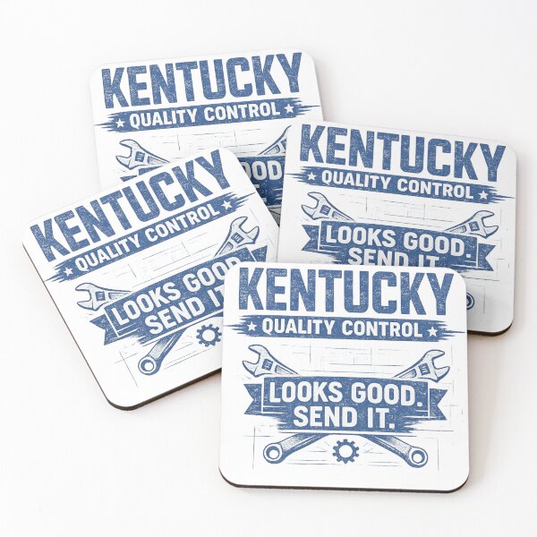 Item preview, Kentucky Quality Control – Looks Good. Send It. designed and sold by Dioscuri Digital.