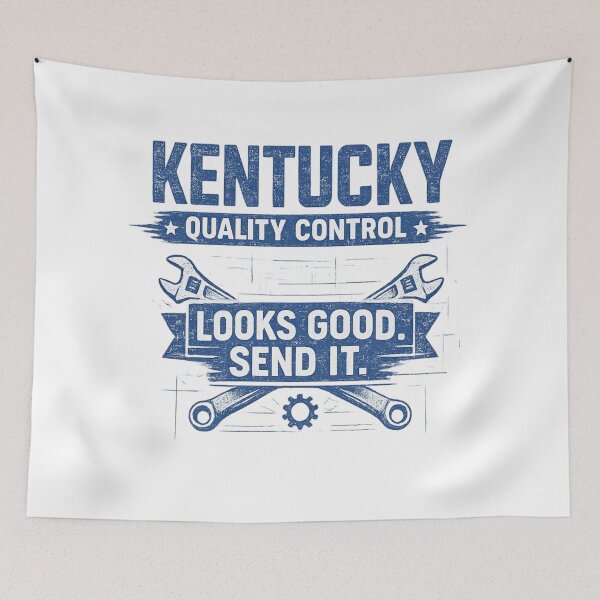 Item preview, Kentucky Quality Control – Looks Good. Send It. designed and sold by Dioscuri Digital.