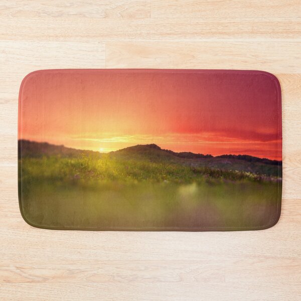 Item preview, Mountain Magenta Sunset Over Lake With Blur Aesthetic designed and sold by DEC02.