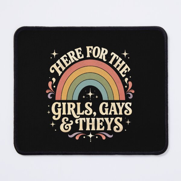 Item preview, gay pride rainbow quote retro boho inclusive artwork designed and sold by FormalDehyena.
