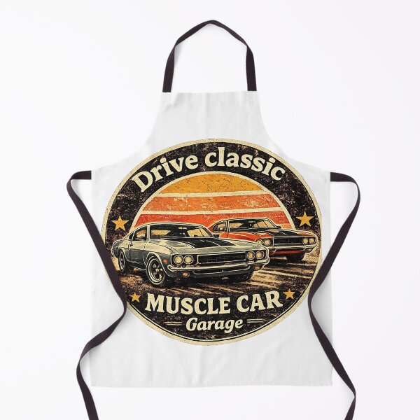 Item preview, Drive Classic ⭐ Retro Muscle Car Garage Vintage Car Gift designed and sold by UrbanPrintVibes.