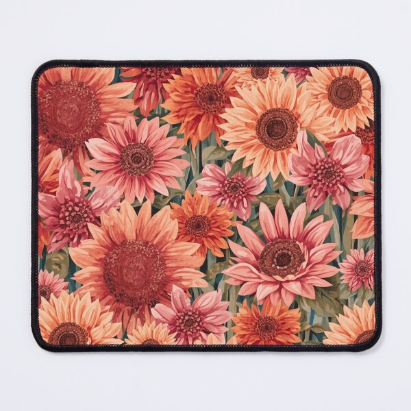Item preview, Ultra Lush Cottagecore Sunflower Pattern | Vintage Maximalist Botanical Floral. designed and sold by Desolaa_Arts.