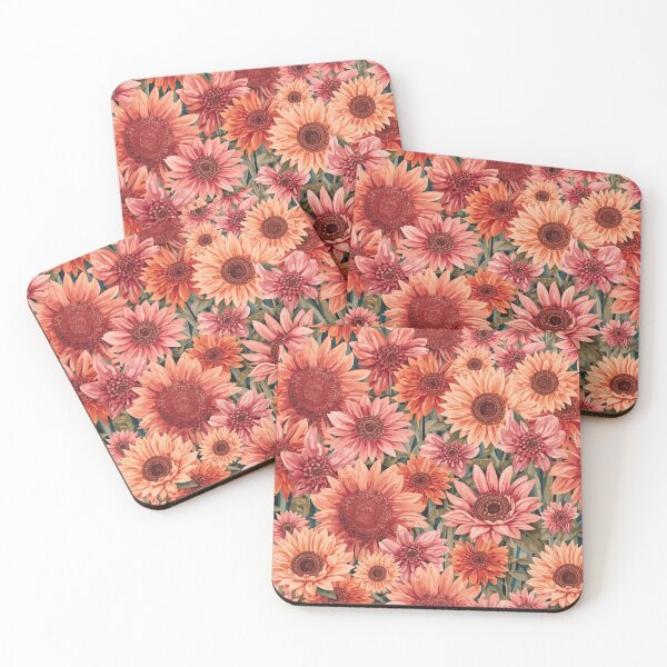 Item preview,  Ultra Lush Cottagecore Sunflower Pattern | Vintage Maximalist Botanical Floral. designed and sold by Desolaa_Arts.
