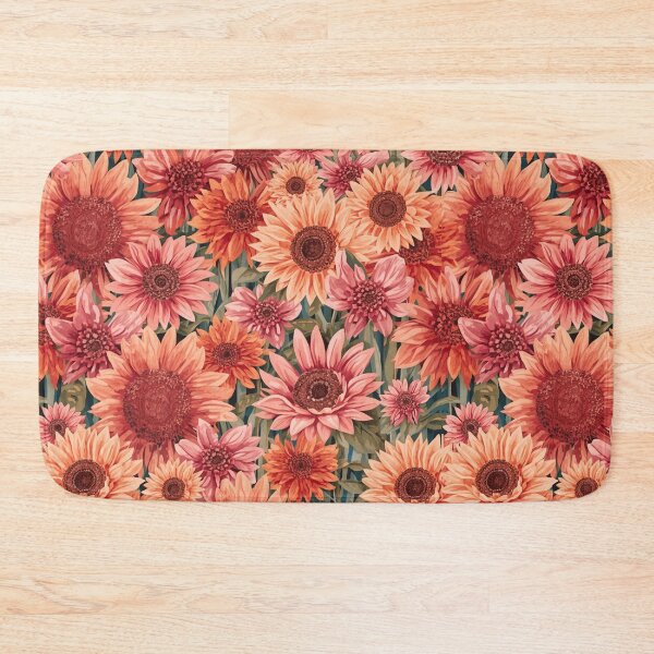 Item preview,  Ultra Lush Cottagecore Sunflower Pattern | Vintage Maximalist Botanical Floral. designed and sold by Desolaa_Arts.