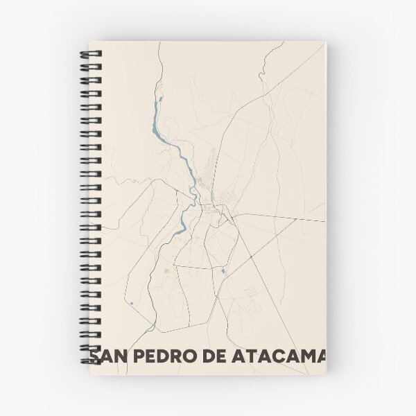 Item preview, San Pedro de Atacama Map designed and sold by MapsNerd.