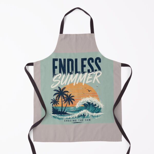 Item preview, Retro Endless Summer Beach Design designed and sold by layalistoresa.