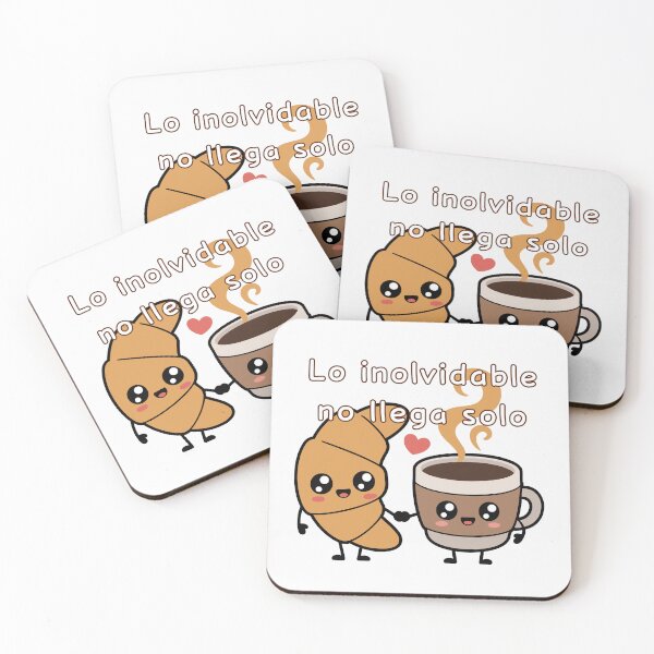 Item preview, Unforgettable things don't come alone. Kawaii coffee. designed and sold by Lorens Designs.